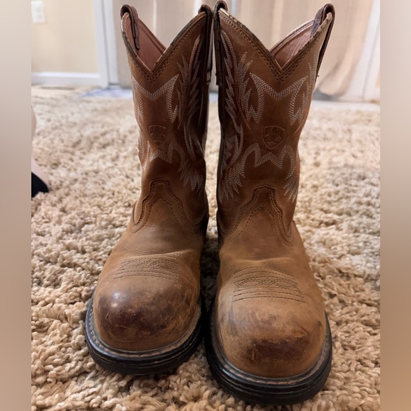 Ariat Tracey Womens Brown Composite Work Toe Boots Outdoors 7 1/2 - Picture 12 of 15
